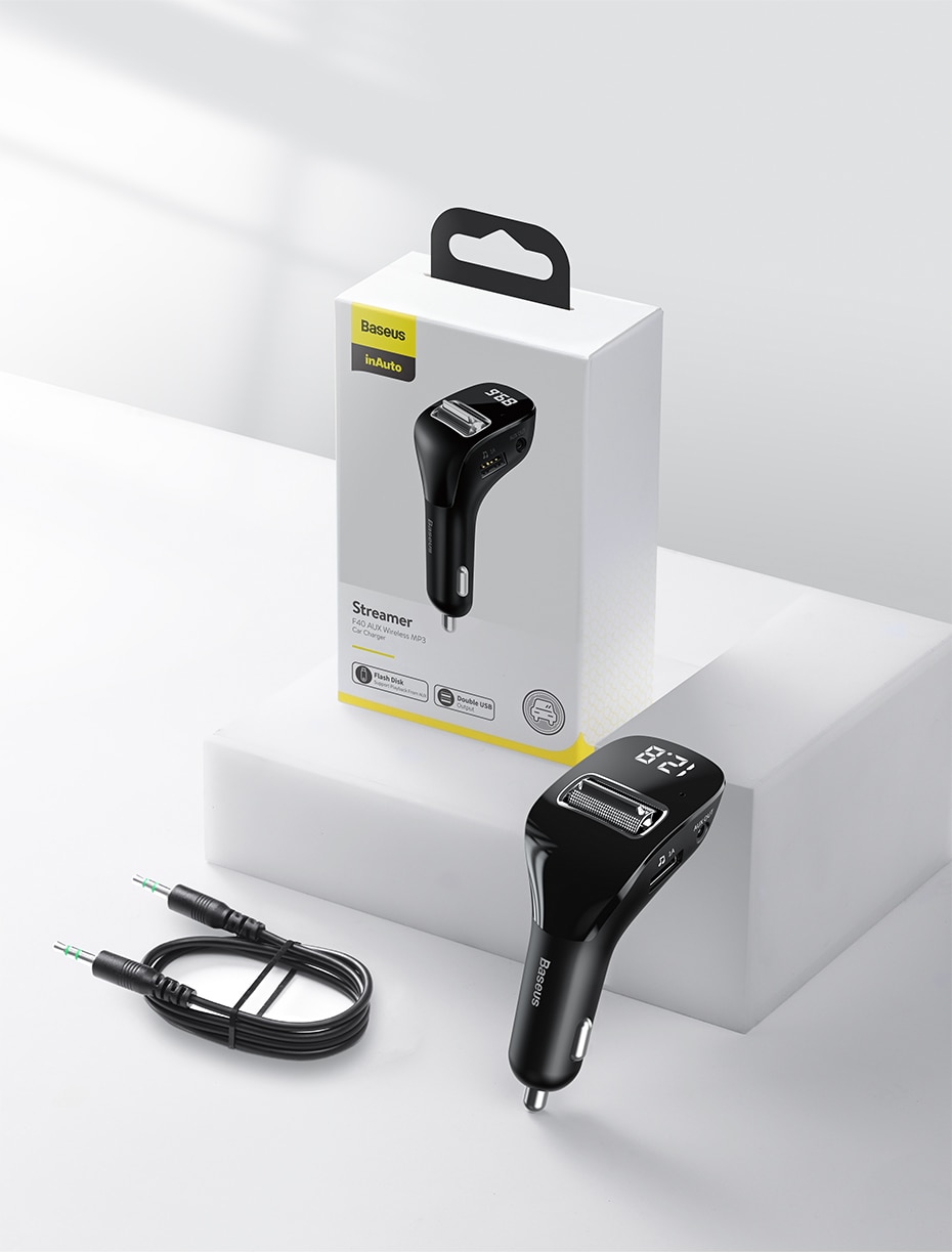 Bluetooth Car Adapter and USB Charger