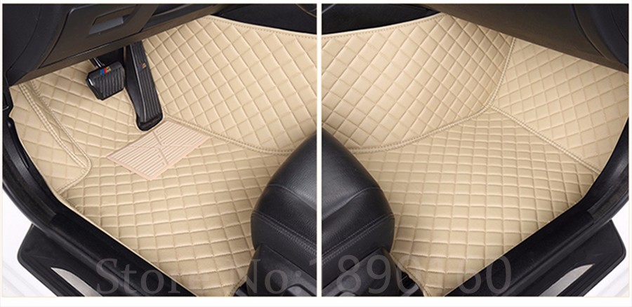 Custom car floor mats for Volkswagen All Models vw passat b5 6 polo golf tiguan jetta touran touareg car styling auto floor mat