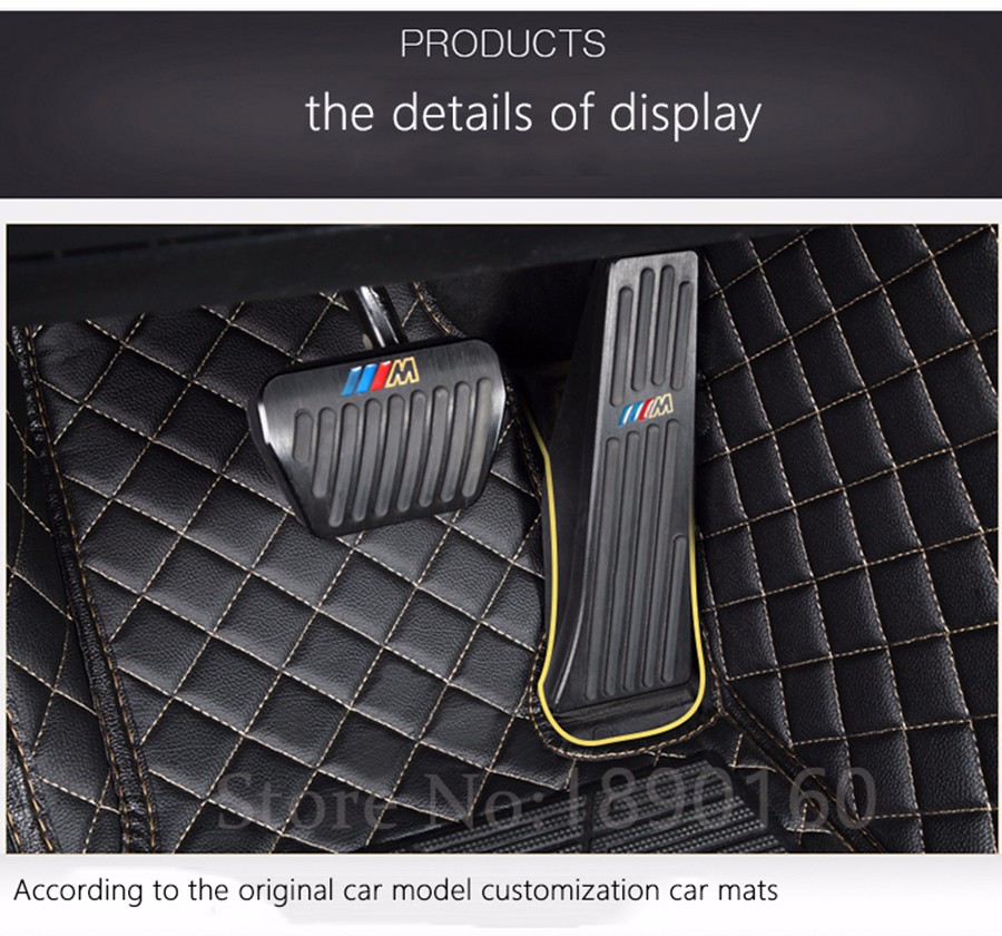 Custom car floor mats for Volkswagen All Models vw passat b5 6 polo golf tiguan jetta touran touareg car styling auto floor mat