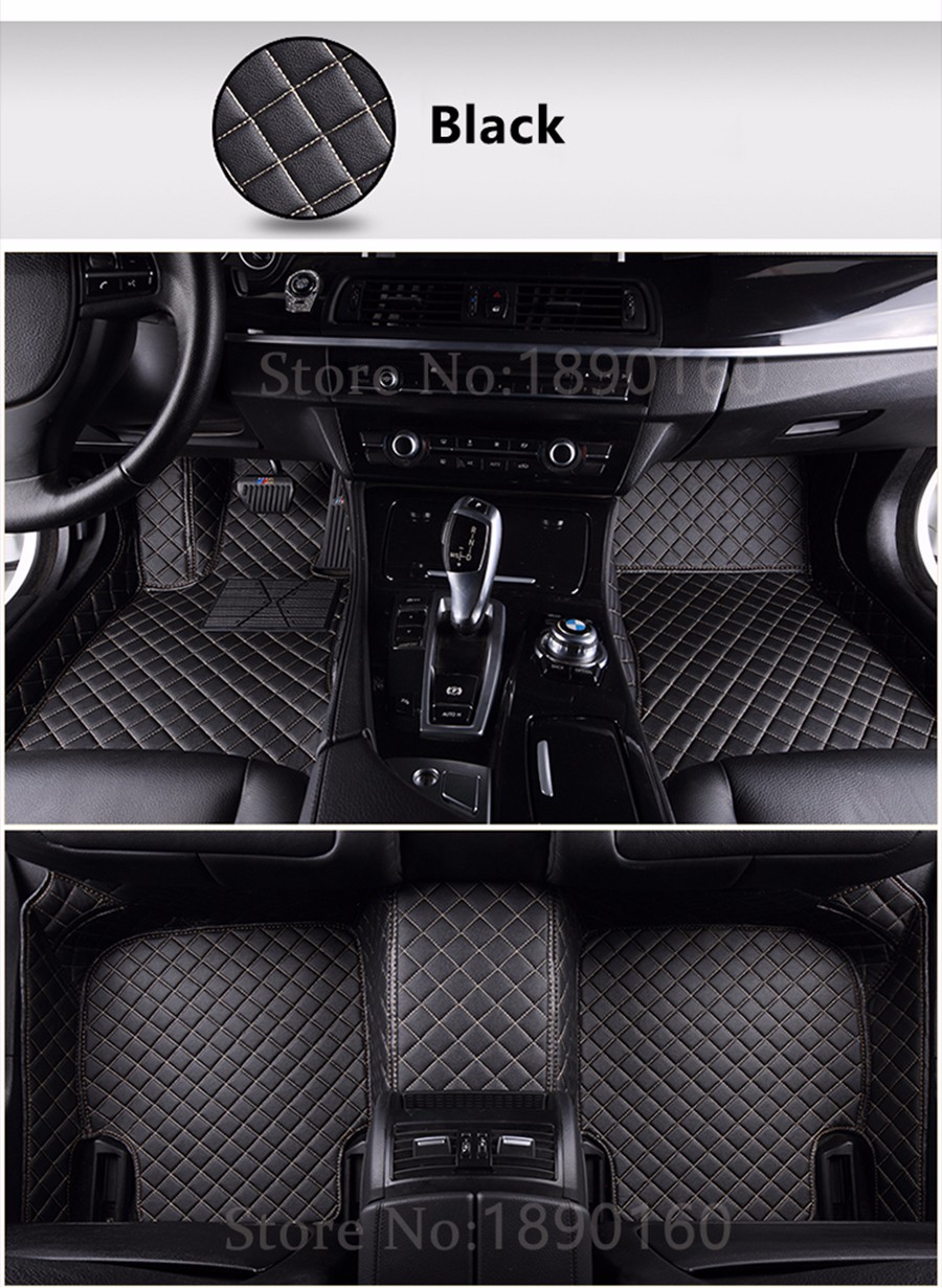Custom car floor mats for Volkswagen All Models vw passat b5 6 polo golf tiguan jetta touran touareg car styling auto floor mat