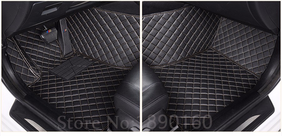 Custom car floor mats for Volkswagen All Models vw passat b5 6 polo golf tiguan jetta touran touareg car styling auto floor mat