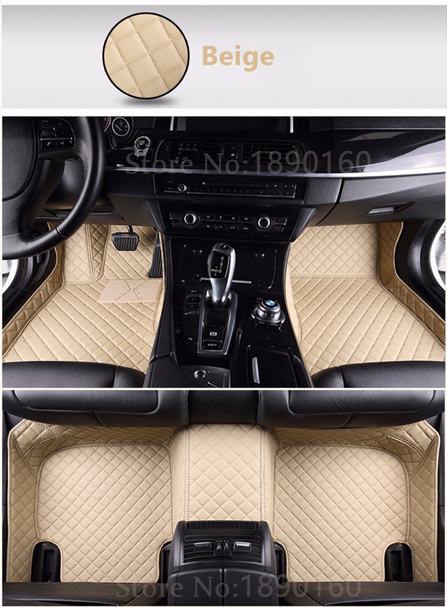 Custom car floor mats for Audi A6L R8 Q3 Q5 Q7 S4 RS TT Quattro A1 A2 A3 A4 A5 A6 A7 A8 car accessories auto stick