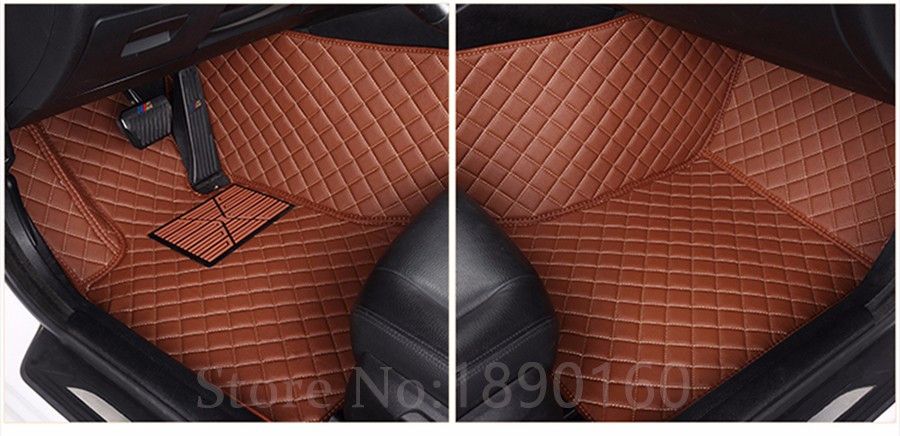 Custom car floor mats for Audi A6L R8 Q3 Q5 Q7 S4 RS TT Quattro A1 A2 A3 A4 A5 A6 A7 A8 car accessories auto stick