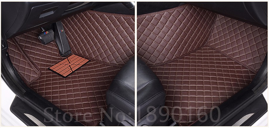 Custom car floor mats for Audi A6L R8 Q3 Q5 Q7 S4 RS TT Quattro A1 A2 A3 A4 A5 A6 A7 A8 car accessories auto stick