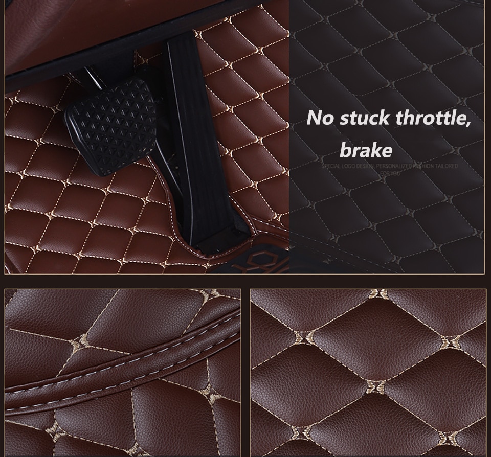 HeXinYan Custom Car Floor Mats for Land Rover All Models Discovery 3 4 5 Rover Range Evoque Sport Freelander auto styling