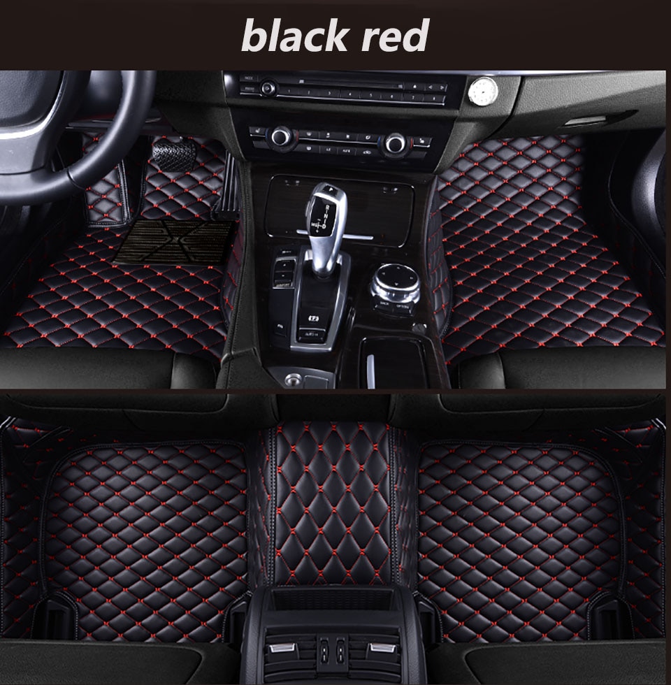 HeXinYan Custom Car Floor Mats for Hyundai santa fe ix25 solaris ix35 accent elantra tucson Genesis Veracruz i30 veloster sonata