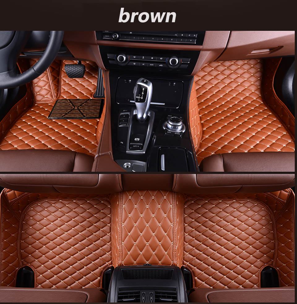 HeXinYan Custom Car Floor Mats for Tesla models 3 Model S MODEL X car styling accessories