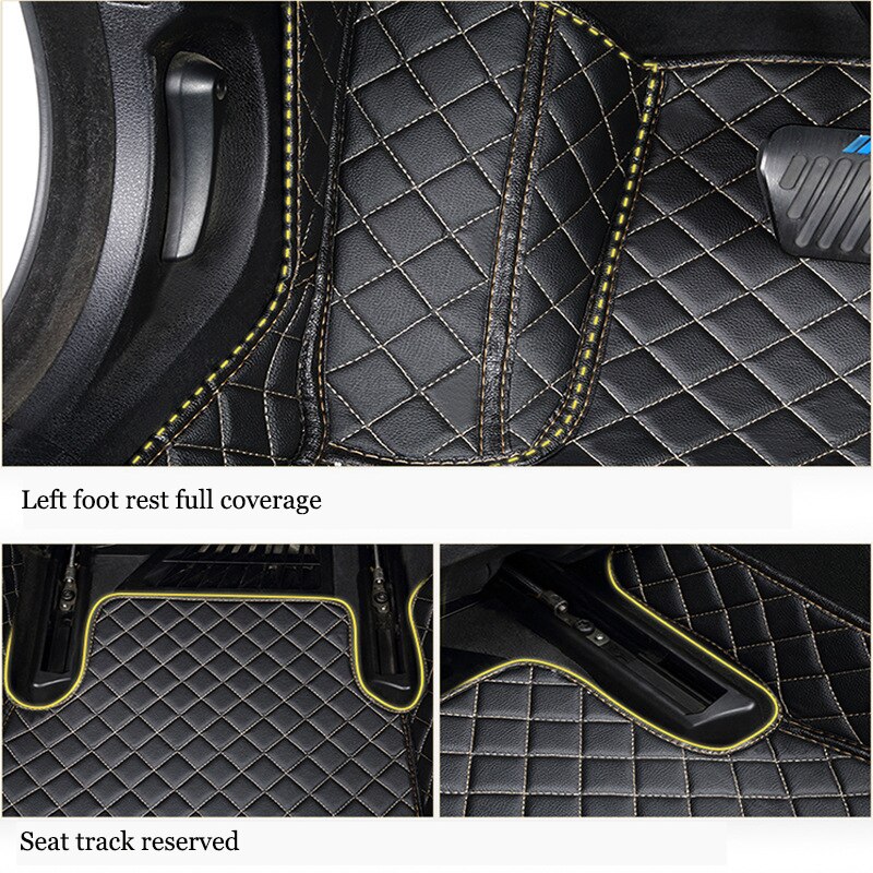 kalaisike Custom car floor mats for Mercedes Benz All Models A160 180 B200 c200 c300 E class GLA GLE S500 GLK car accessories kalaisike Custom car floor mats for Mercedes Benz All Models A160 180 B200 c200 c300 E class GLA GLE S500 GLK car accessories