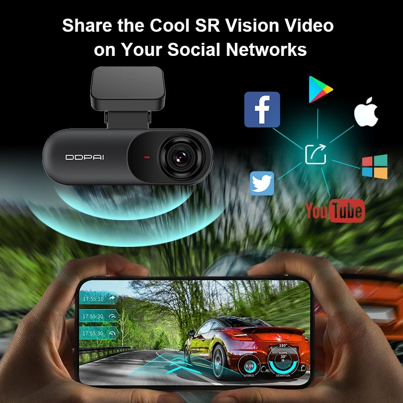 DDPAI Dash Cam Mola N3 1600P HD GPS Vehicle Drive Auto Video DVR Android Wifi Smart 2K Car Camera Hidden Recorder 24H Parking DDPAI Dash Cam Mola N3 1600P HD GPS Vehicle Drive Auto Video DVR Android Wifi Smart 2K Car Camera Hidden Recorder 24H Parking