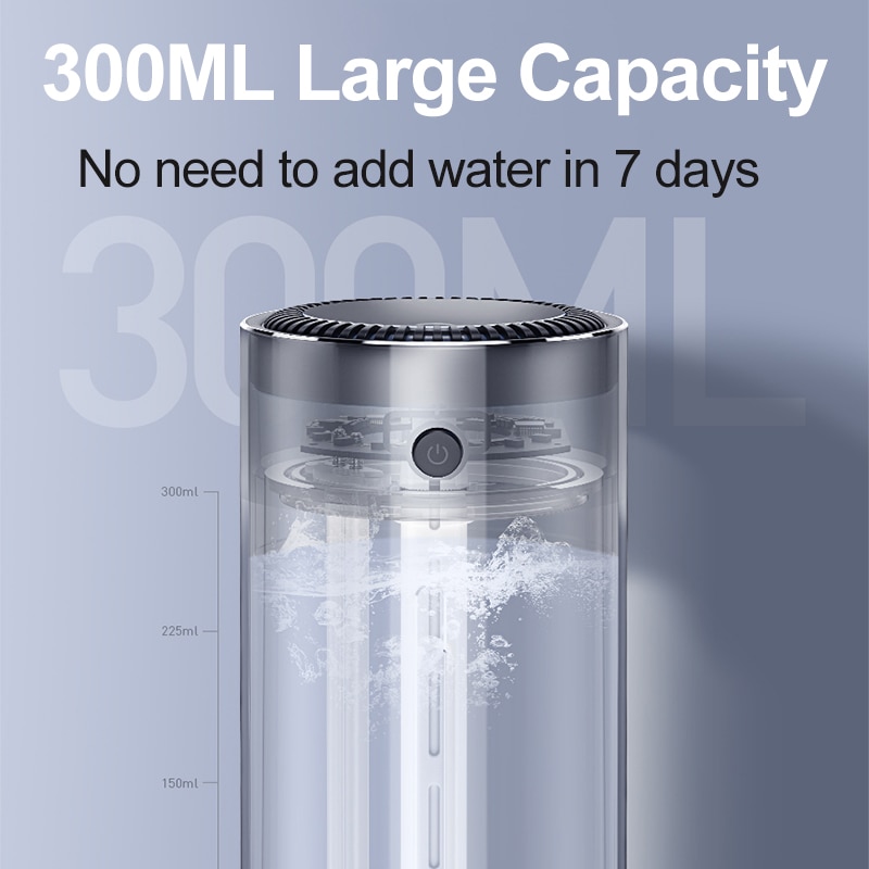 Baseus Car Air Humidifier Aluminium Alloy 300mL With LED Light For Auto Armo Home Office Accessories Car Air Humidifier Baseus Car Air Humidifier Aluminium Alloy 300mL With LED Light For Auto Armo Home Office Accessories Car Air Humidifier