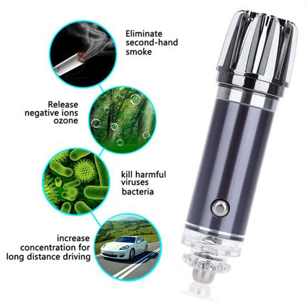 Hot Selling Mini Auto Car Fresh Air Ionic Purifier Oxygen Bar Ozone Ionizer Cleaner 12V Hot Selling Mini Auto Car Fresh Air Ionic Purifier Oxygen Bar Ozone Ionizer Cleaner 12V