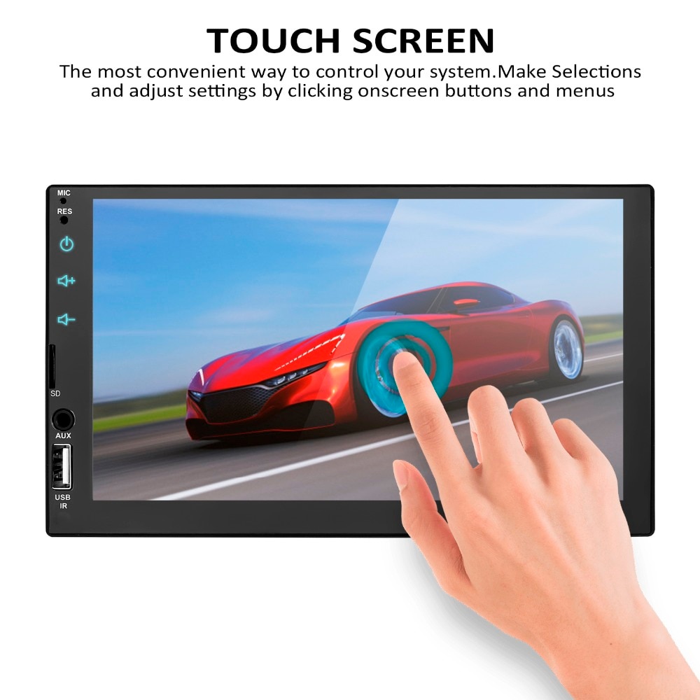 2 Din High Quality Car Radio 7 inch HD Auto Multimedia Player 2 DIN full touch screen Autordio audio Car Stereo BT TF USB FM 2 Din High Quality Car Radio 7 inch HD Auto Multimedia Player 2 DIN full touch screen Autordio audio Car Stereo BT TF USB FM