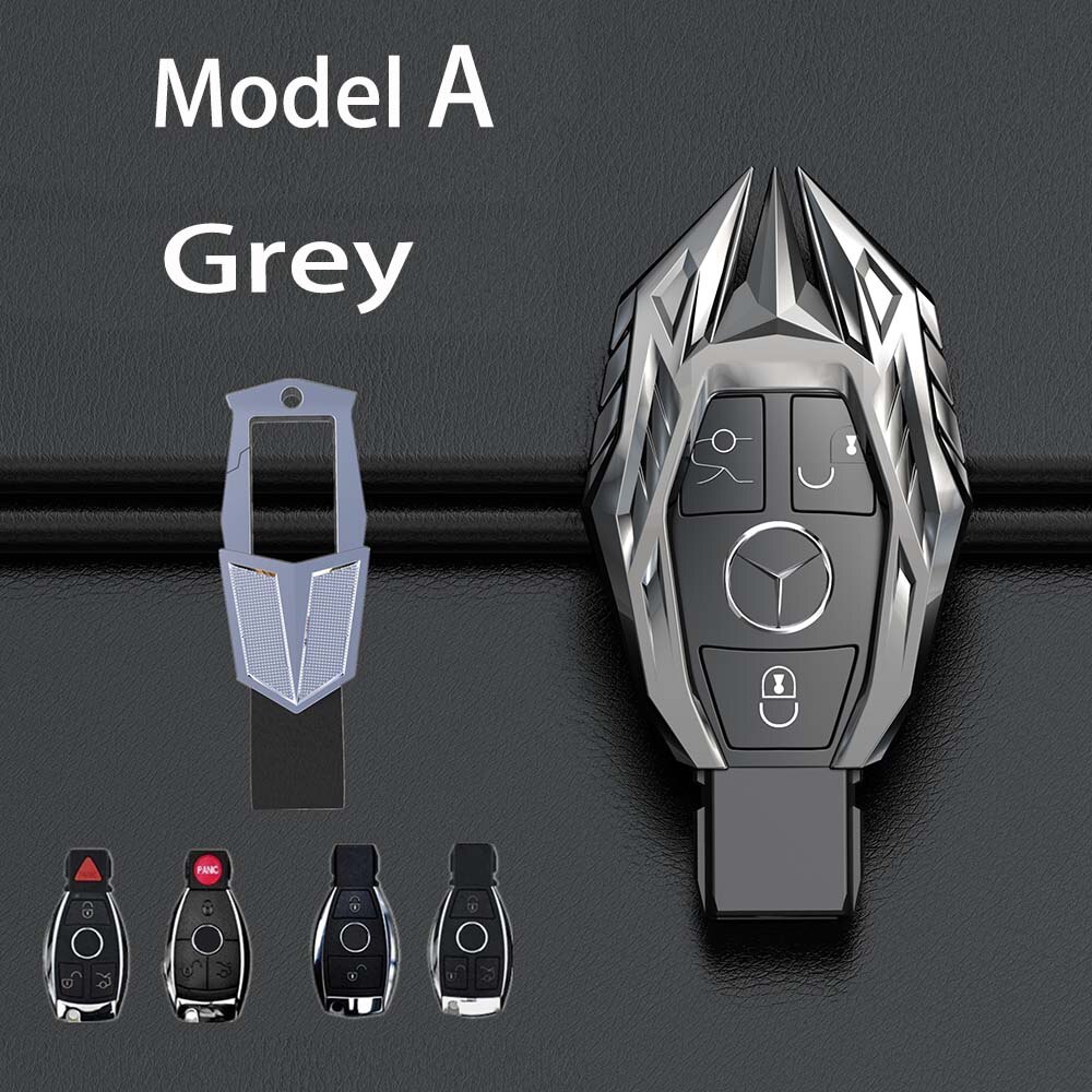 Custom Car Key Fob Cover For Mercedes Benz Primal Stock