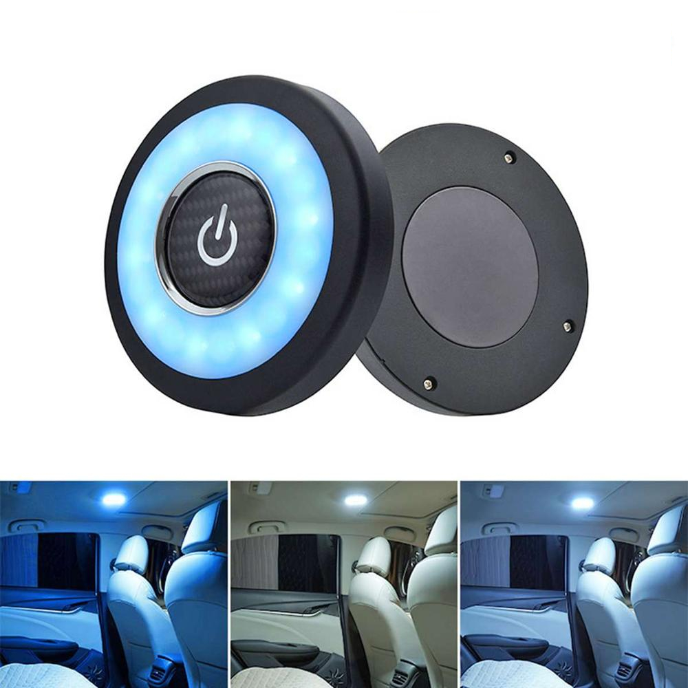 LED Car Interior Reading Light Auto USB Charging Roof Magnet Auto Day Light Trunk Drl Square Dome Vehicle Indoor Ceiling Lamp