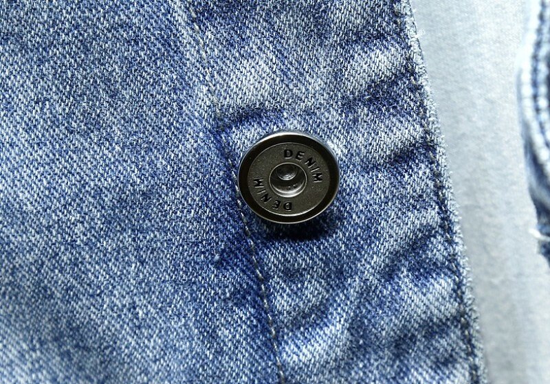 Fashion Men Denim Jacket Jeans Two Piece Set Autumn Slim Fit Matching Sets Casual Streetwear Winter Fleece Lining Cowboy Outfits