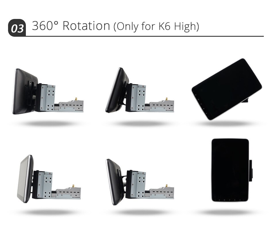 1280x720 360 Panorama 4G LTE Universal Car Radio Player